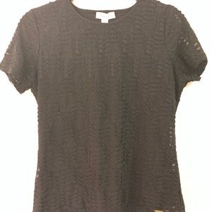 Black Calvin Klein Top